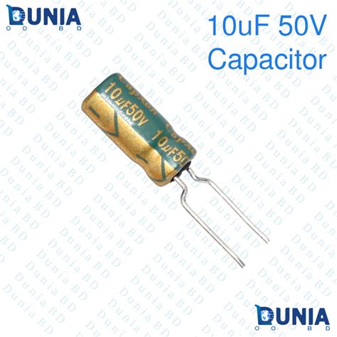 Uf V Capacitor Radial Electrolytic Capacitor Polarized Aluminium