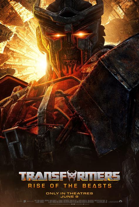 Transformers Rise Of The Beasts Character Posters Reveal New Characters