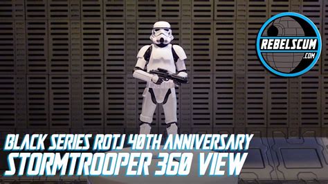 Star Wars The Black Series Rotj Th Anniversary Stormtrooper Action