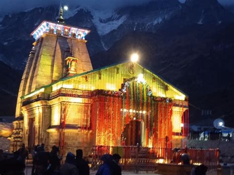 The Fifth Jyotirlinga Kedarnath Is Included In The Chardham Of