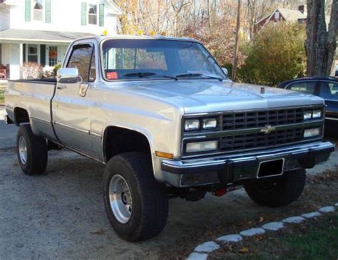 Buy Used 1985 Silver Chevrolet Chevy Silverado 2500 Hd Ck20 Fwd 4x4