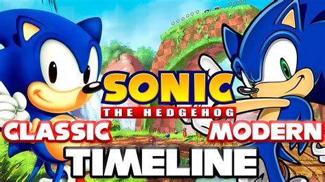 Sonic The Hedgehog Complete Timeline YouTube