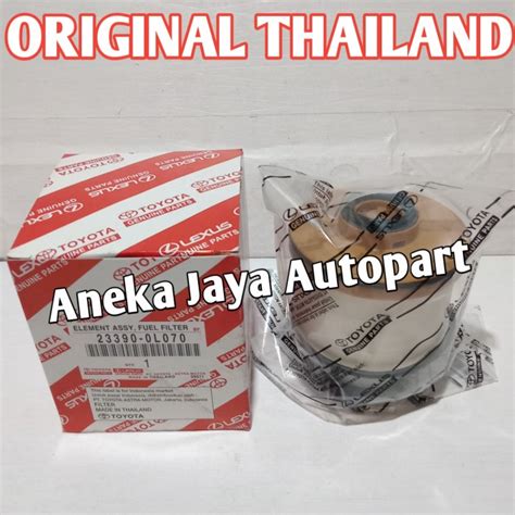 Jual Fuel Filter Solar Innova Reborn Hilux Revo Fortuner Vrz Original