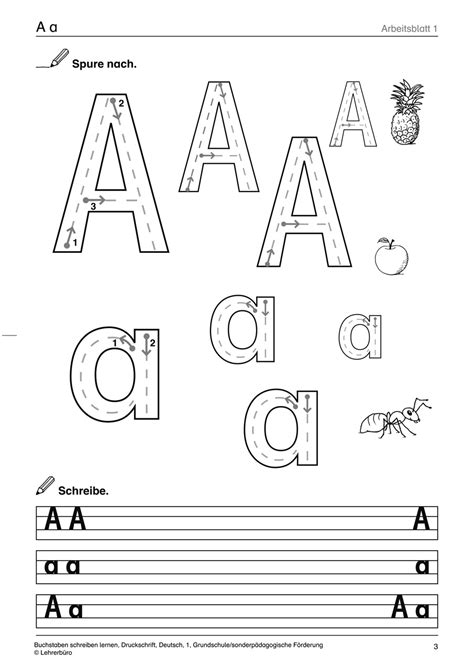 Buchstaben Schreiben Lernen Klasse Schreiben Lernen Buchstaben