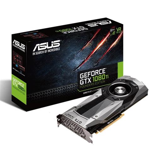 Asus Geforce Gtx 1080 Ti Gaming 11gb Gddr5x Founders Edition Gtx1080ti Fe