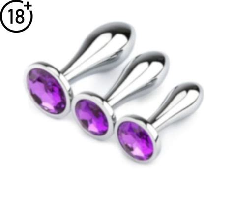 Color Anal Plug Metal Anal Toys Butt Plug Etsy