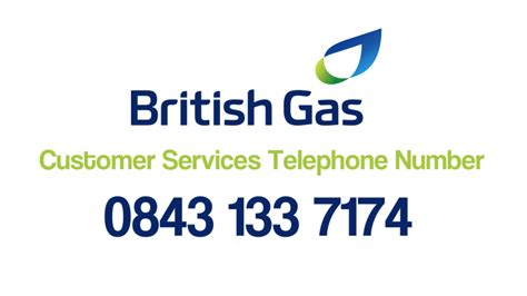 British Gas Customer Services Telephone Number 0843 133 7174 YouTube