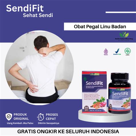 Jual Sendifit Kapsul Suplemen Pegal Linu Seluruh Tubuh Sakit Seluruh