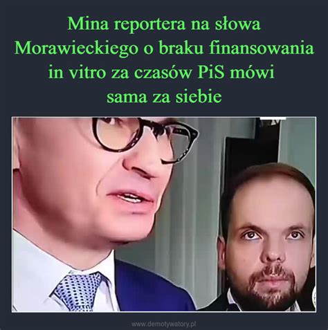 Mina Reportera Na S Owa Morawieckiego O Braku Finansowania In Vitro Za