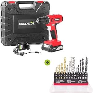 GREENCUT TD210L 1 Taladro atornillador y perforador inalámbrico