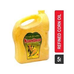 KornDrop Refined Corn Oil Jar Sumrani Kirana Store