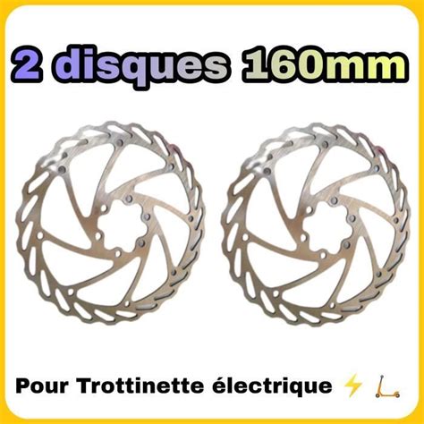 Disques 160mm Trottinette électrique Dualtron Thunder Storm Vsett Zero