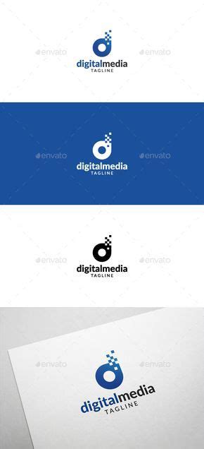 Digital Media Logo Digital Media Logo Architecture Logo Media Logo