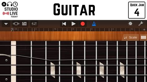 How to play the GUITAR touch instrument in GarageBand iOS (iPad/iPhone ...