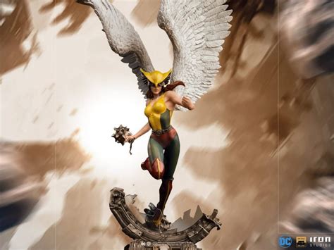 DC Comics Hawkgirl Deluxe 1 10 Art Scale Statue Figures