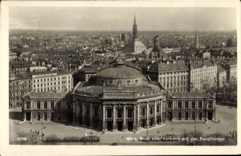 Ansichtskarte Postkarte Wien Innere Stadt Rathaus Akpool De