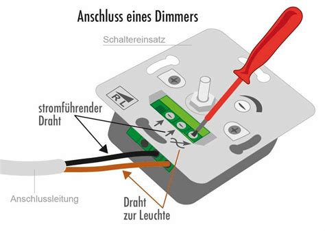 Wechselschaltung Dimmer anschließen Schaltplan Anleitung und Tipps