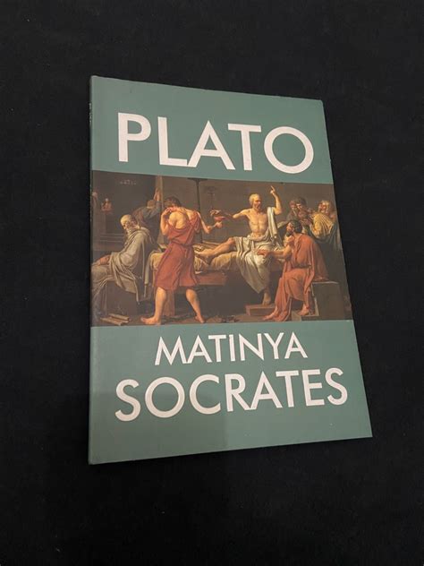 Plato Matinya Socrates Buku Alat Tulis Buku Di Carousell