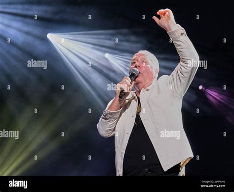 Arena, Verona, Italy, July 18, 2022, Jim Kerr during Simple MInds - 40 Years of Hits Tour ...