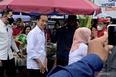 Jokowi Operasi Pasar Terus Berlangsung Sampai Harga Beras Turun