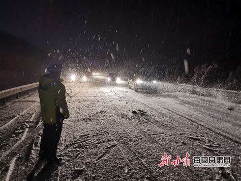 受积雪影响 兰州多处路段已临时管制 兰州 每日甘肃网