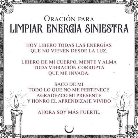 Limpiar Energia Frases Espirituales Oracion Para Romper Hechizos