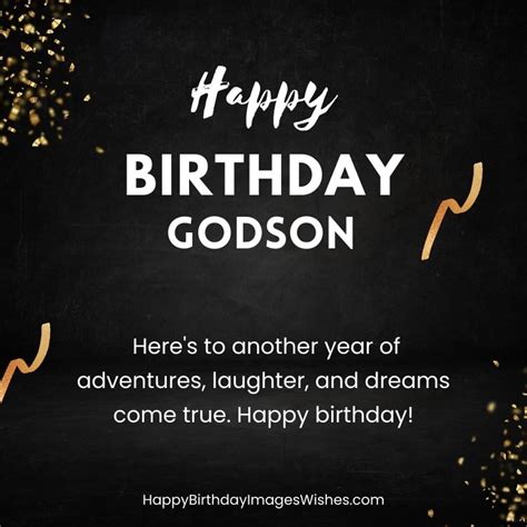 Happy Birthday Godson Images Wishes 2023