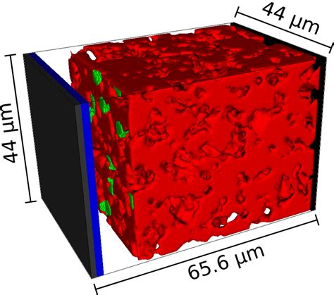 A Example Of A 3d Microstructure Generated Based On The Stochastic