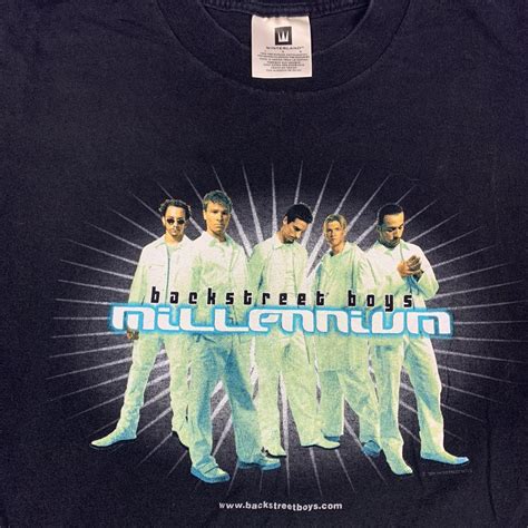 Vintage 1999 Backstreet Boys Millennium album tour... - Depop