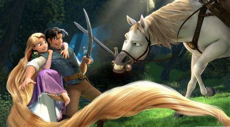 Tangled Scene Flynn Rider Rapunzel Tangled Movie Hd Wallpaper Peakpx