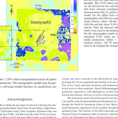 Maps Of Vs30 Based On Models Download Scientific Diagram