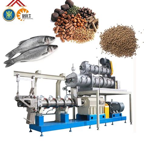 Kg H Automatic Expanded Floating Tilapia Fish Feed Pellets