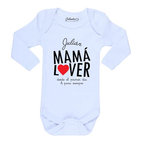 Ropa bebe Calambur Body 100 algodón modelo Mamá lover