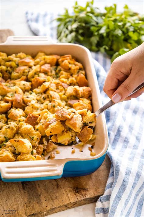 Homemade Stuffing The Busy Baker