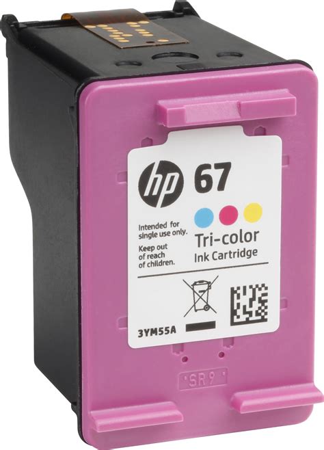 Customer Reviews Hp 67 Standard Capacity Ink Cartridge Tri Color 3ym55an140 Best Buy