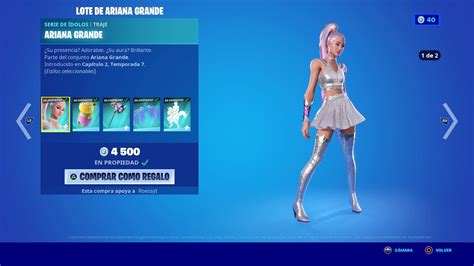 Nueva Skin Lote De Ariana Grande Gesto Pico Nueva Tienda