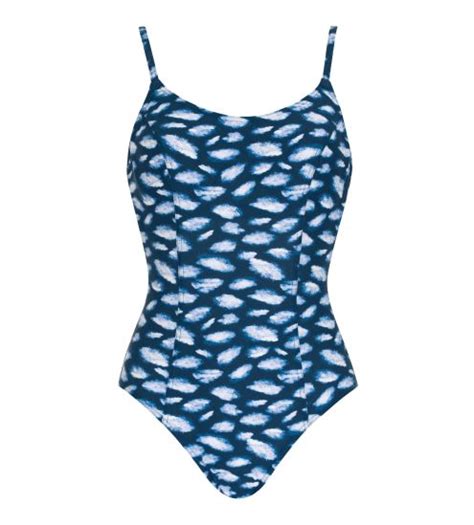 Maillot De Bain Piece Armature Bleu Sunmarin Lingerie Sipp