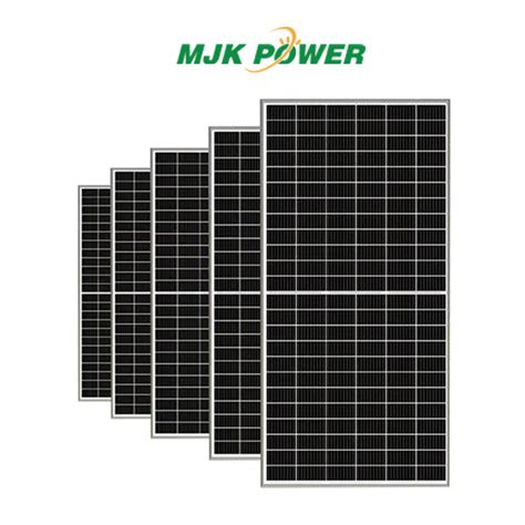 HJT 680 700 Watt Double Glass Bifacial Mono PV Module MJK Power