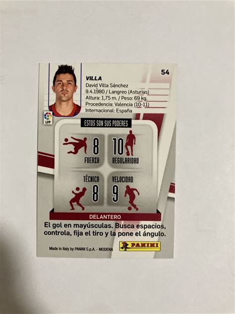 2012 13 Panini Megacracks MGK La Liga David Villa 54 EBay