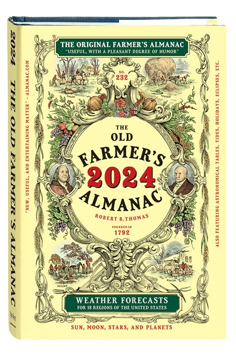 The 2024 Old Farmers Almanac Old Farmer S Almanac 232 Old Farmer S