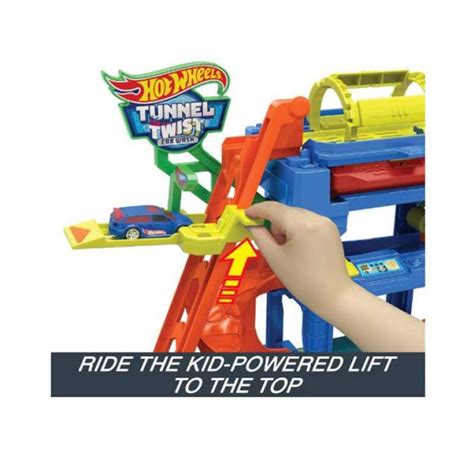 Promo Hot Wheels Hotwheels City Tunnel Twist Car Wash Track Color Shfiters Htn80 Diskon 10 Di