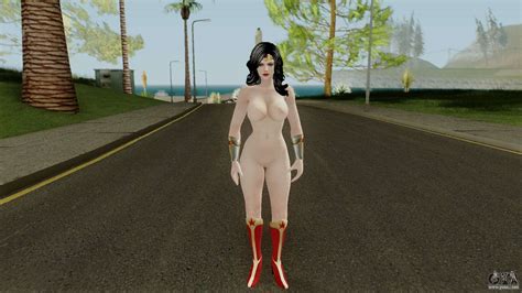 Rachel Wonder Woman Nude Version For GTA San Andreas