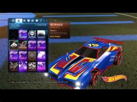 Rocket LeagueShowcase Every Rare DLC Item Code In Rocket League