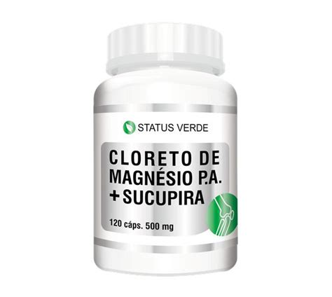 Kit Cloreto De Magn Sio P A Sucupira C Psulas Cada Status