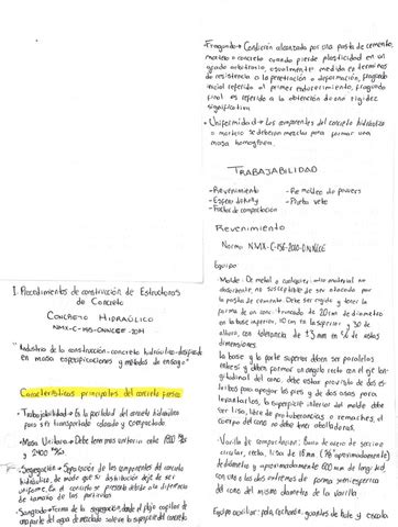 Apuntes De Procedimientos Constructivos De Elementos De Estructuras