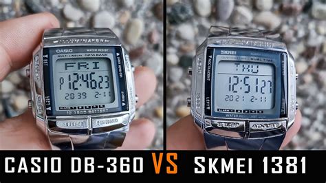 Digital Retro Casio Db Vs Skmei Watch Review And Comparison