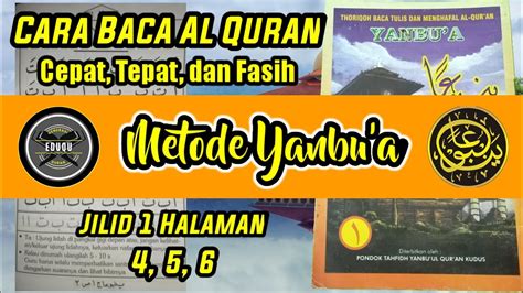 Belajar Yanbu A Jilid Halaman Metode Yanbu A Cara Cepat