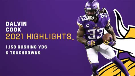 Dalvin Cook Highlights from 2021 Season | Minnesota Vikings. - YouTube