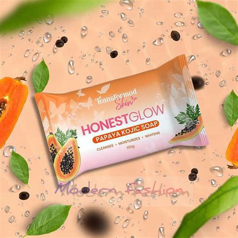 Honest Glow Papaya Soap Transformed Skin Lazada Ph