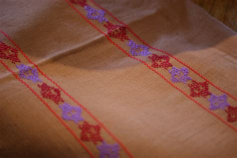 Brown Mexican Textiles Zinnia Folk Arts